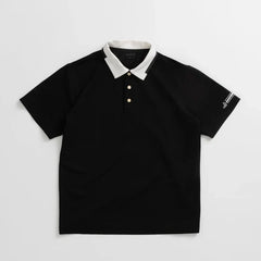 PRINT COLLOR &THREE-LINE H EMBROIDERY POLO