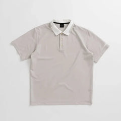 PRINT COLLOR &THREE-LINE H EMBROIDERY POLO