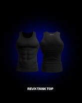 Revx Black Tank Top