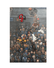 Jordan SLAM 80's Celebrities - Original Jawns - White T-Shirt - T-Shirt - Jawns on Fire Sneakers & Shoes