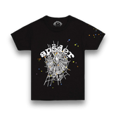 Sp5der Worldwide OG Web V2 Baby T - Shirt - Black - Kids Size - T - Shirt - Jawns on Fire Sneakers & Shoes