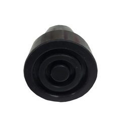 Mobility Sturdy Rubber Cane Tips (Black) by The Cane Collective