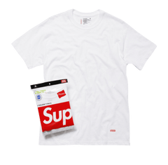 Supreme Hanes Tagless T - Shirt White (3 Pack) - T - Shirt - Jawns on Fire Sneakers & Shoes