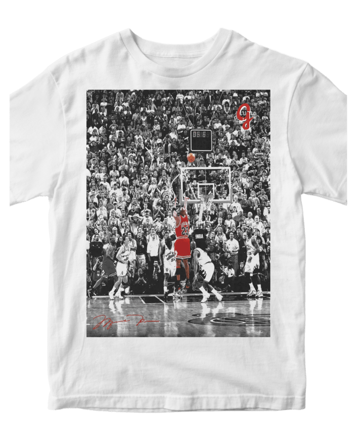 Jordan "The Shot" - Original Jawns - White T-Shirt - T-Shirt - Jawns on Fire Sneakers & Shoes