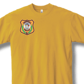Voorhees Police - Premium T-Shirt - Unisex - Colored Logo - Front Only - Short Sleeve - Jawns on Fire Sneakers & Shoes