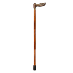 Wooden Orthopaedic Cane with Soft-Touch Handle