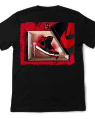 Jordan 1 Banned Bred Drip - Original Jawns - Black T-Shirt - T-Shirt - Jawns on Fire Sneakers & Shoes