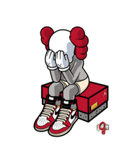 Jordan 1 Union Kaws - Original Jawns - White T-Shirt - T-Shirt - Jawns on Fire Sneakers & Shoes
