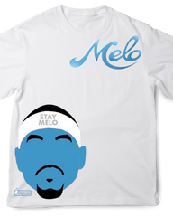Jordan 12 Melo - Stay Melo - Original Jawns - White T-Shirt - T-Shirt - Jawns on Fire Sneakers & Shoes