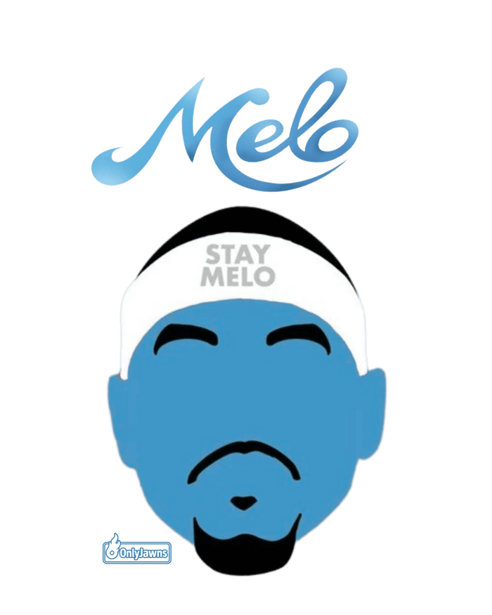 Jordan 12 Melo - Stay Melo - Original Jawns - White T-Shirt - T-Shirt - Jawns on Fire Sneakers & Shoes