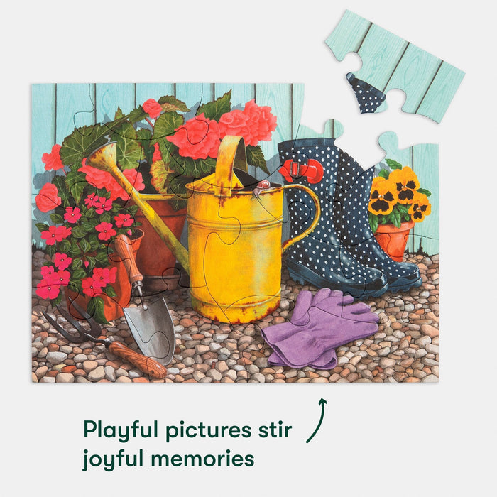 13-Piece Jigsaw Puzzle Blooming Lovely
