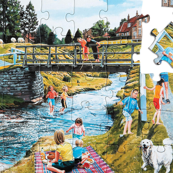 35-Piece Jigsaw Puzzle Spring Picnic