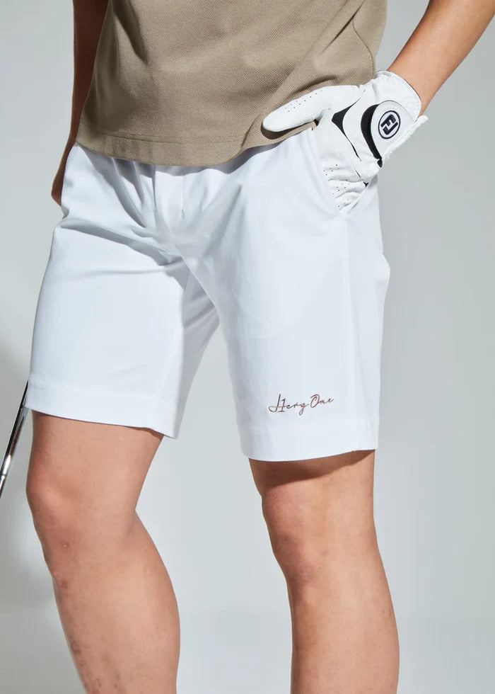 360°STRETCH WHITE SHORTS