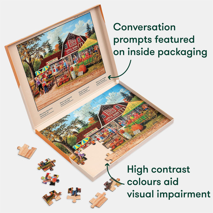 63-Piece Jigsaw Puzzle Farmers Market