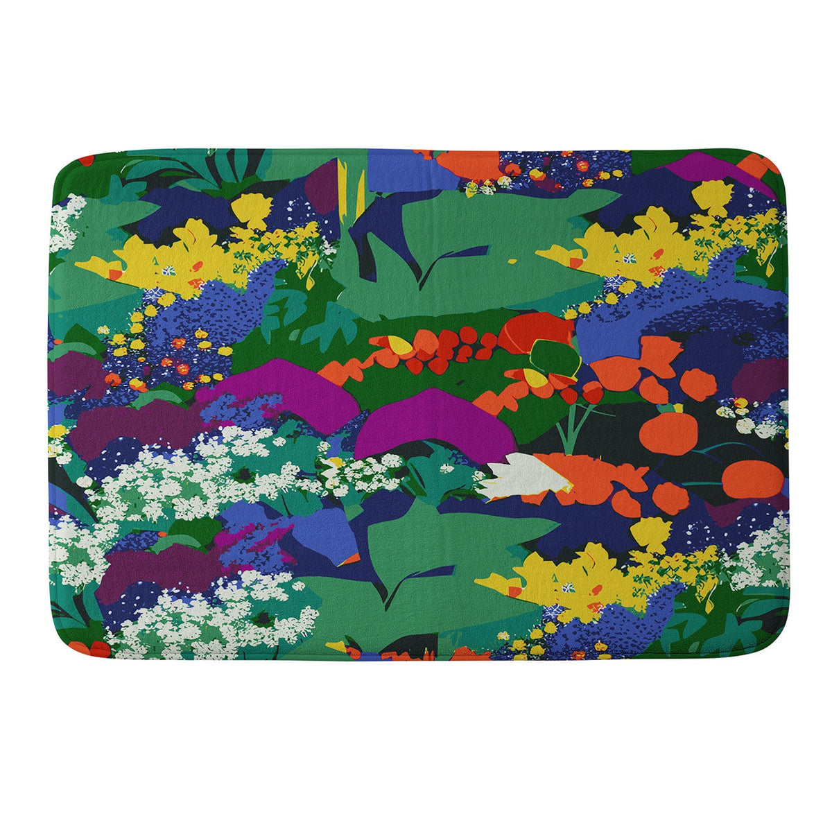 83 Oranges A Beautifully Dark Mind Memory Foam Bath Mat