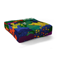 83 Oranges A Beautifully Dark Mind Floor Pillow Square