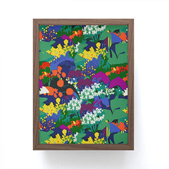 83 Oranges A Beautifully Dark Mind Framed Mini Art Print