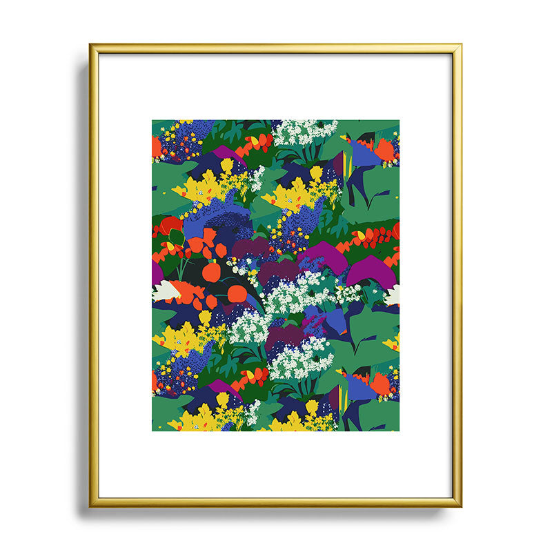 83 Oranges A Beautifully Dark Mind Metal Framed Art Print