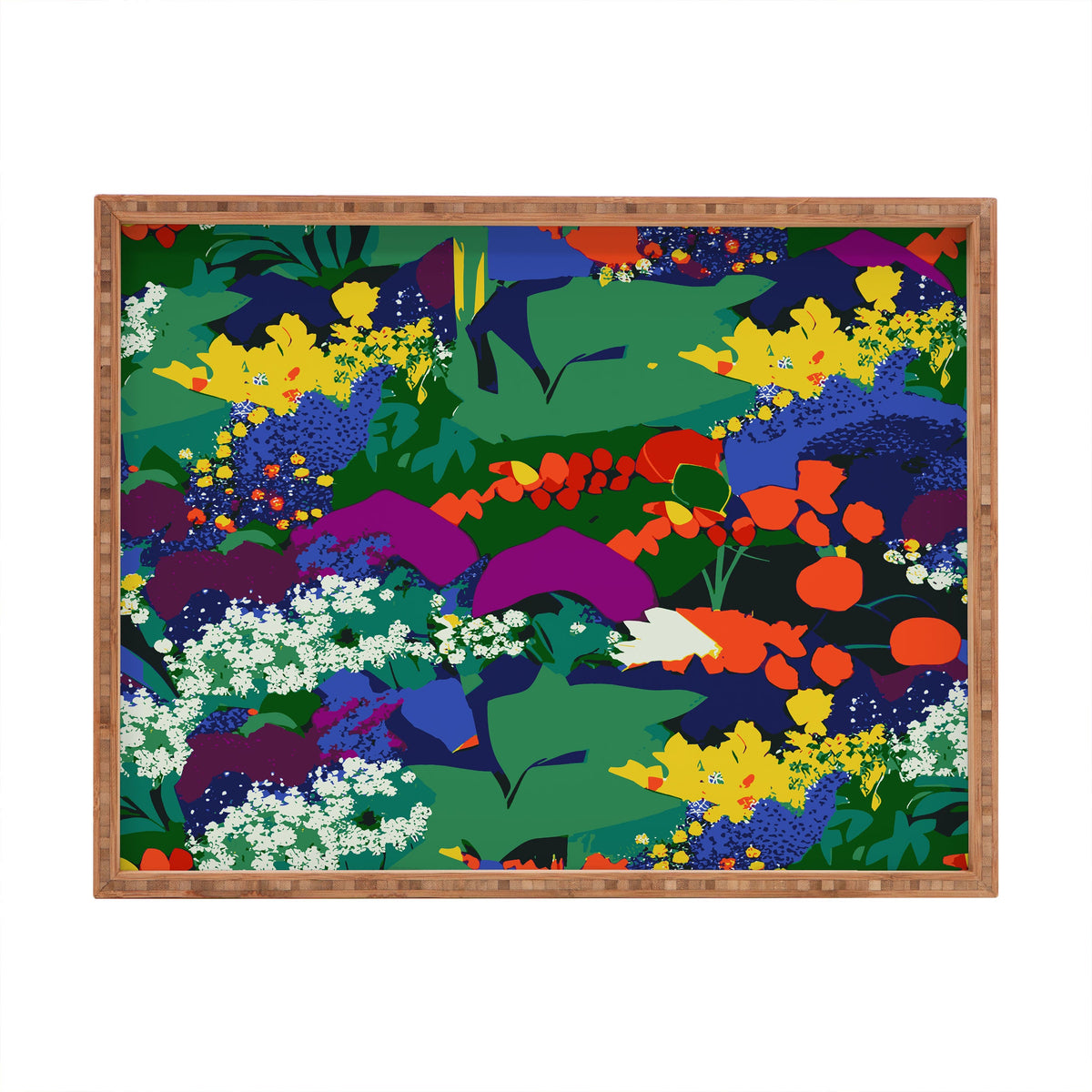 83 Oranges A Beautifully Dark Mind Rectangular Tray
