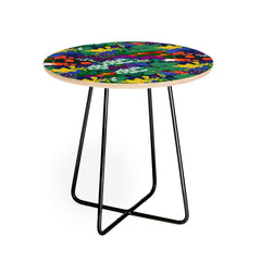 83 Oranges A Beautifully Dark Mind Round Side Table