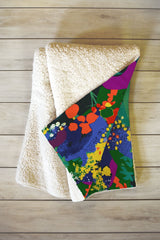 83 Oranges A Beautifully Dark Mind Fleece Throw Blanket