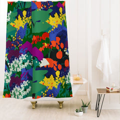 83 Oranges A Beautifully Dark Mind Shower Curtain