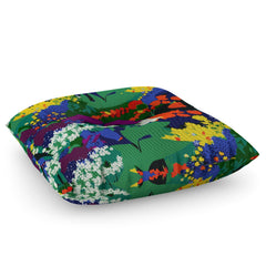 83 Oranges A Beautifully Dark Mind Floor Pillow Square