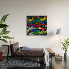83 Oranges A Beautifully Dark Mind Wood Wall Mural
