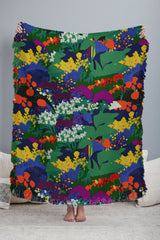 83 Oranges A Beautifully Dark Mind Throw Blanket