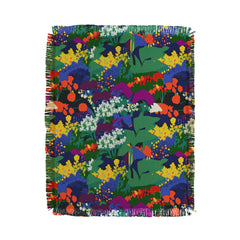 83 Oranges A Beautifully Dark Mind Throw Blanket
