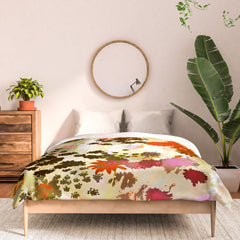 83 Oranges A Sunlit Meadow Comforter