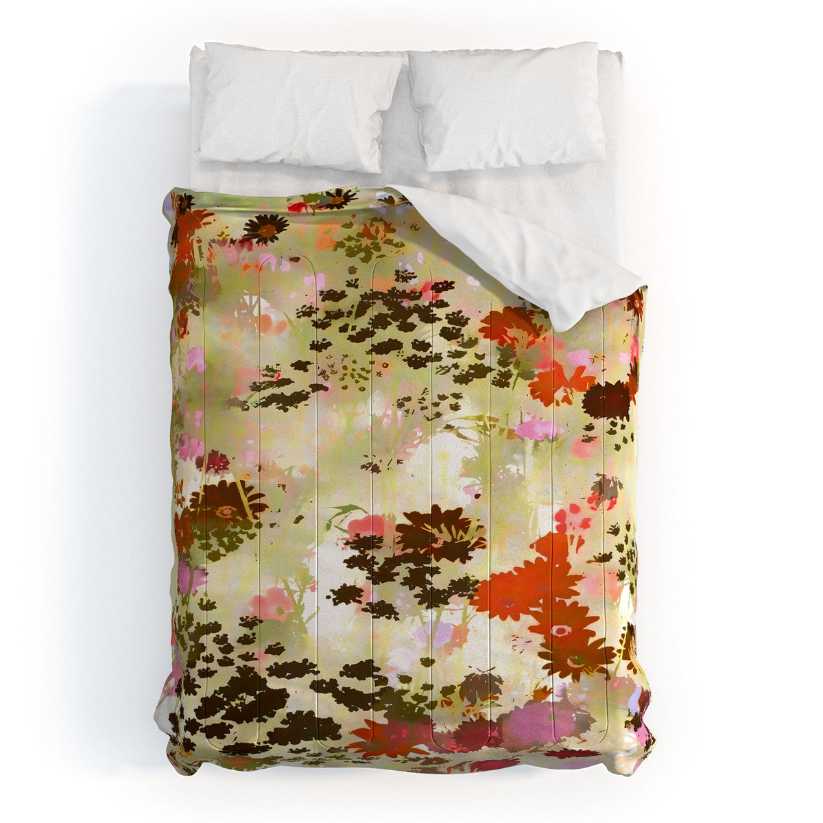 83 Oranges A Sunlit Meadow Comforter