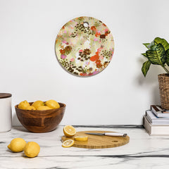 83 Oranges A Sunlit Meadow Cutting Board Round