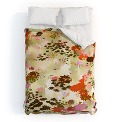 83 Oranges A Sunlit Meadow Duvet Cover