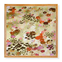 83 Oranges A Sunlit Meadow Framed Wall Art
