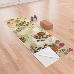 83 Oranges A Sunlit Meadow Yoga Towel