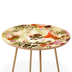 83 Oranges A Sunlit Meadow Round Side Table
