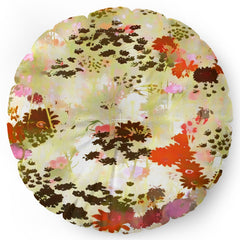 83 Oranges A Sunlit Meadow Floor Pillow Round
