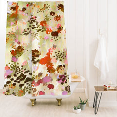 83 Oranges A Sunlit Meadow Shower Curtain