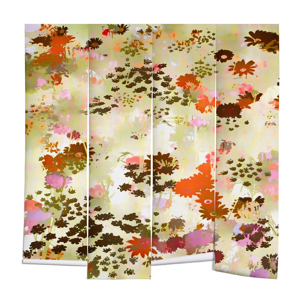 83 Oranges A Sunlit Meadow Wall Mural
