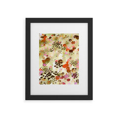 83 Oranges A Sunlit Meadow Framed Art Print