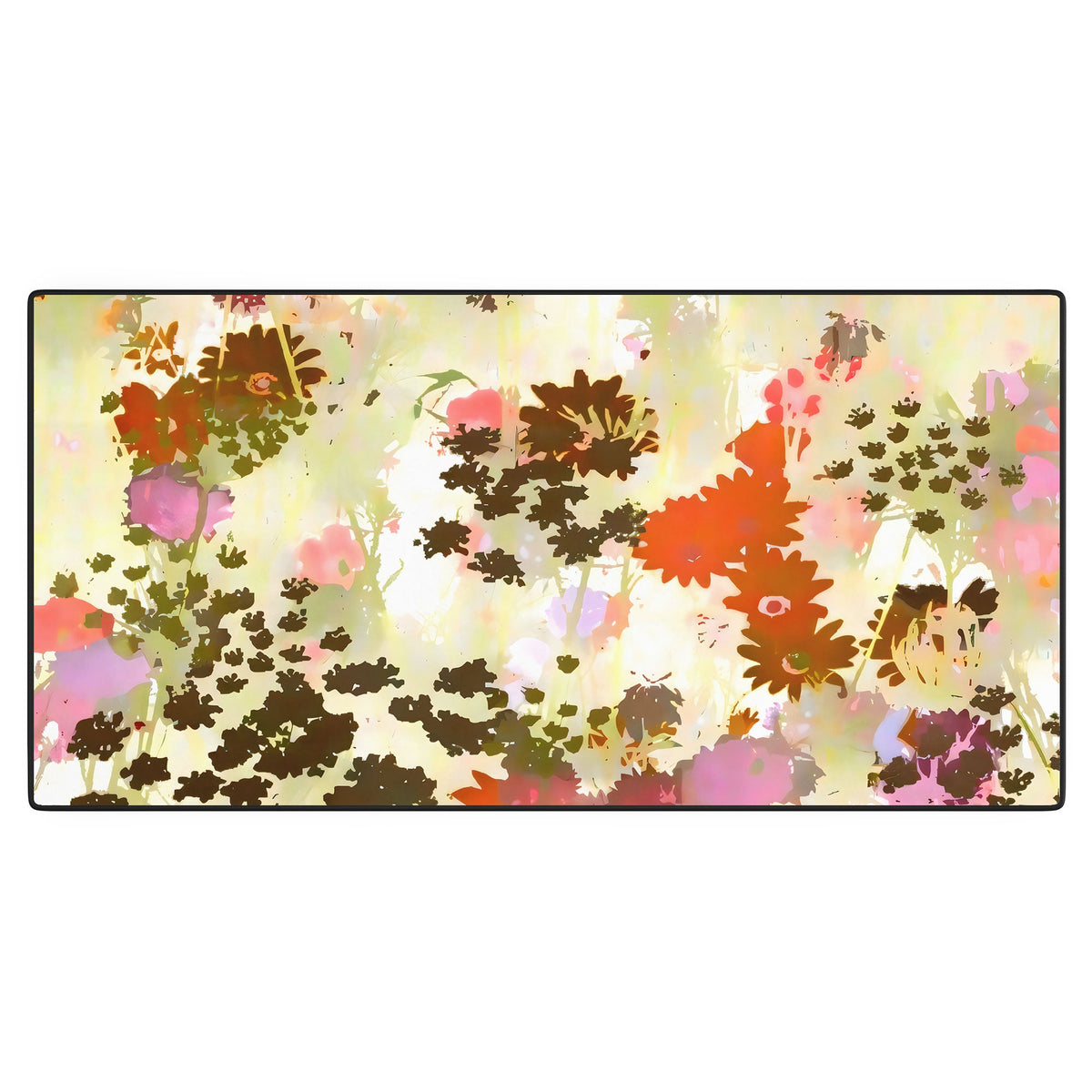 83 Oranges A Sunlit Meadow Desk Mat