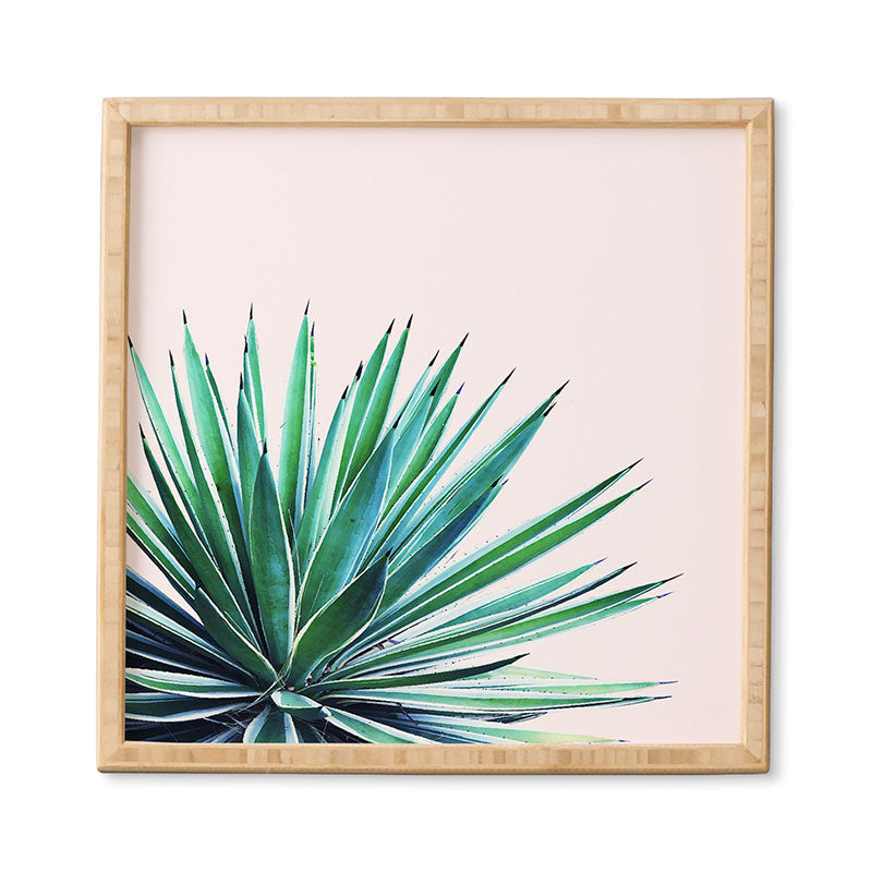 83 Oranges Agave Love Framed Wall Art