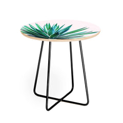 83 Oranges Agave Love Round Side Table