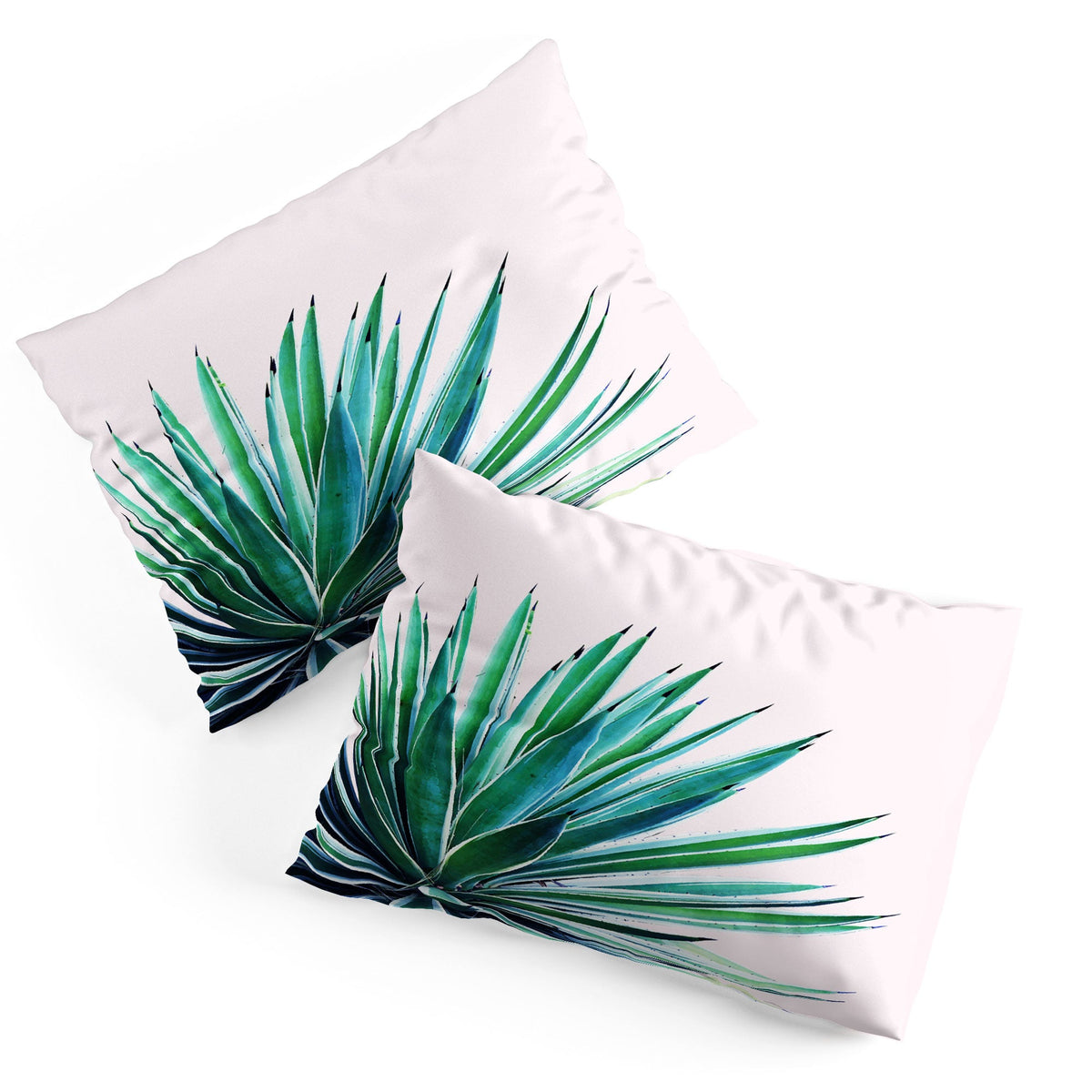 83 Oranges Agave Love Pillow Shams