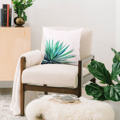 83 Oranges Agave Love Throw Pillow