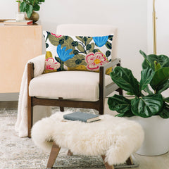83 Oranges Aksa Oblong Throw Pillow