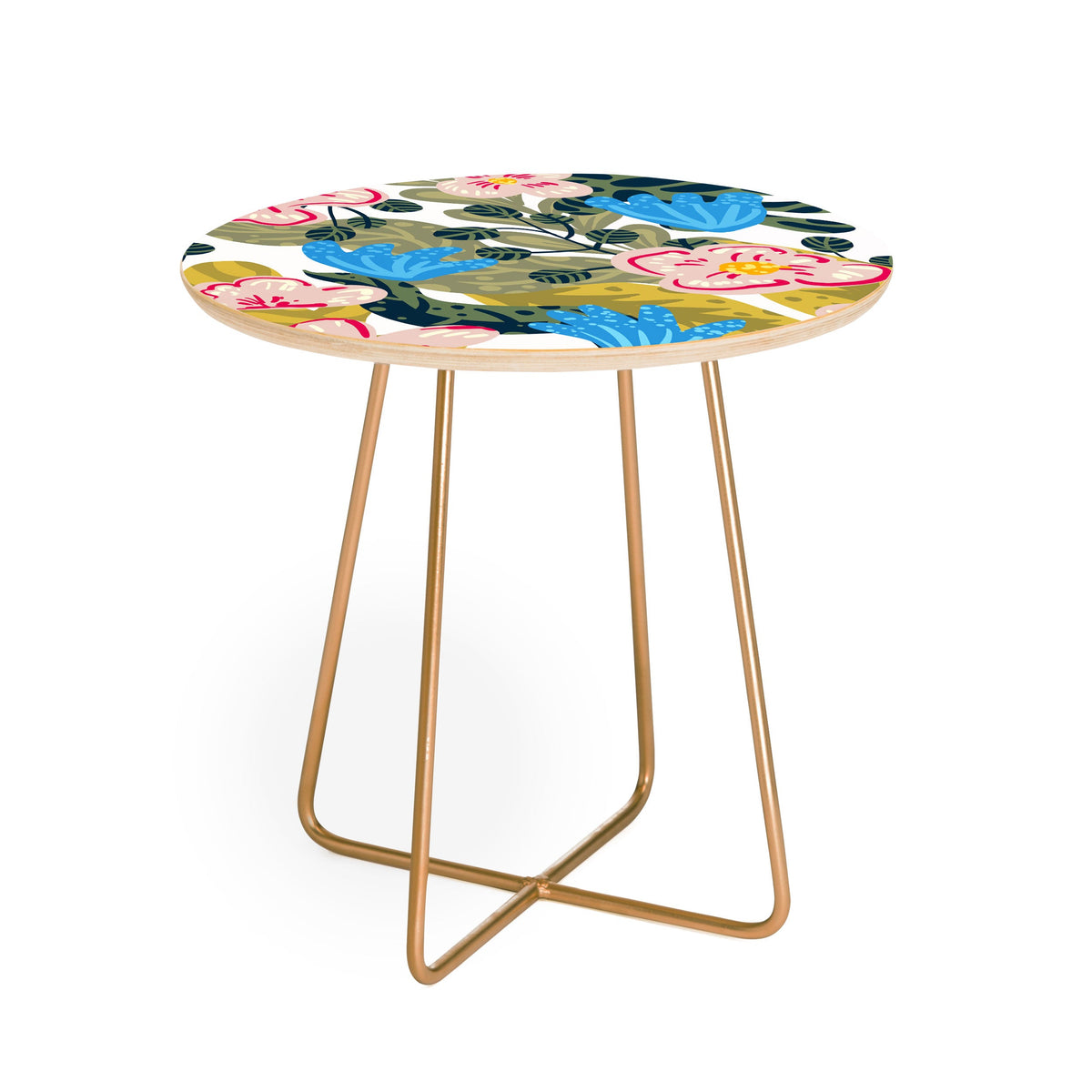 83 Oranges Aksa Round Side Table