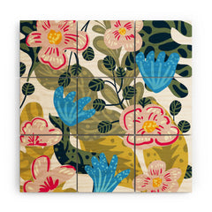 83 Oranges Aksa Wood Wall Mural