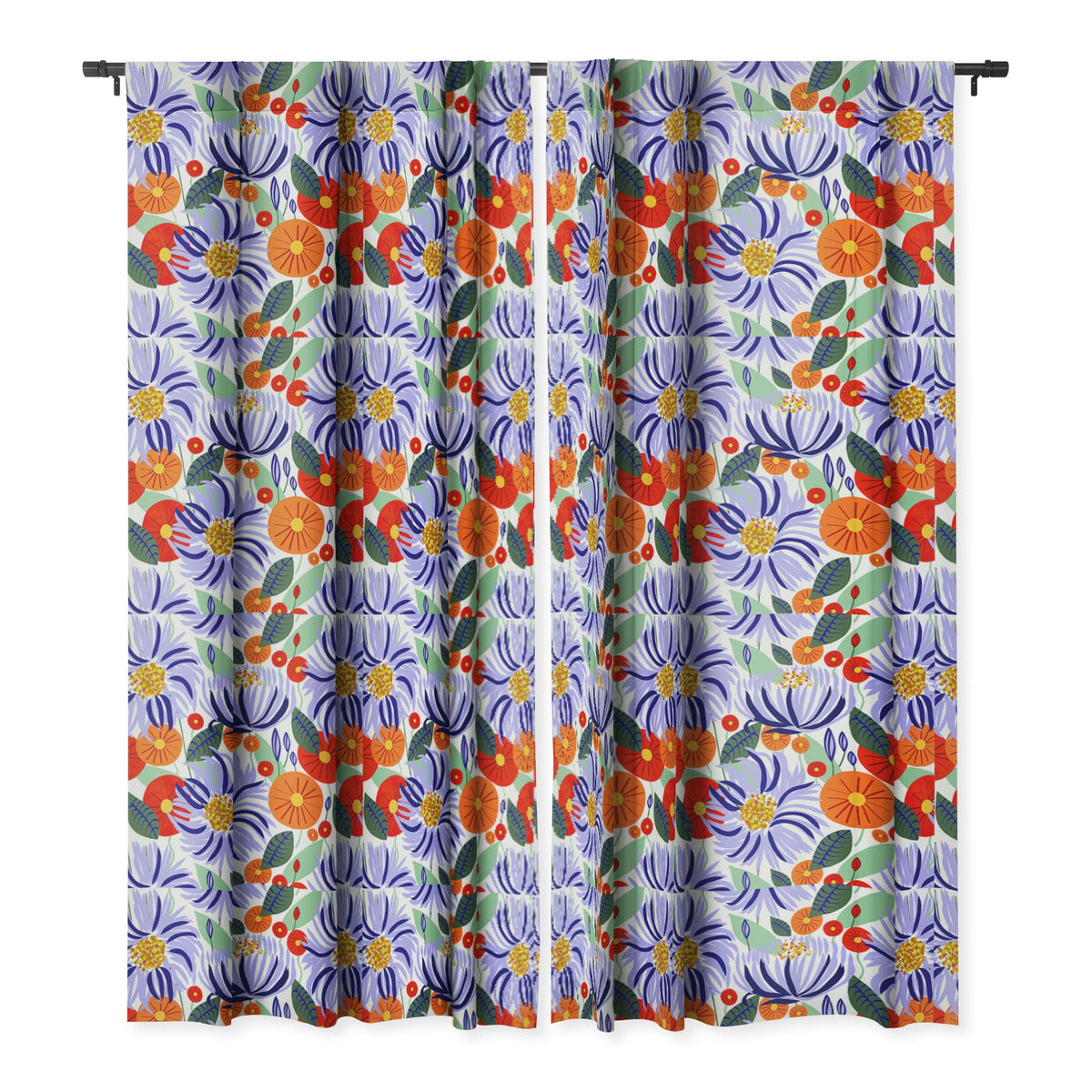 83 Oranges Alia Blackout Window Curtain